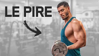 EXERCICES BICEPS : du MEILLEUR au PIRE (classement)