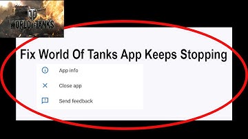 Fix World Of Tanks Keeps Stopping | World Of Tanks Crash Issue | World Of Tanks | PSA 24