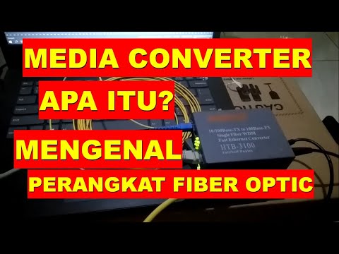 Jenis Error Lampu Media Converter Fiber Optic - Apa Itu Media Converter