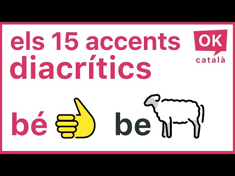 Els 15 accents diacrítics | OK CATALÀ | 4K