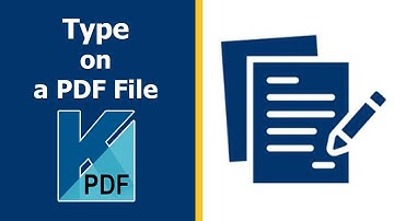 How to type on a pdf file using Kofax Power PDF