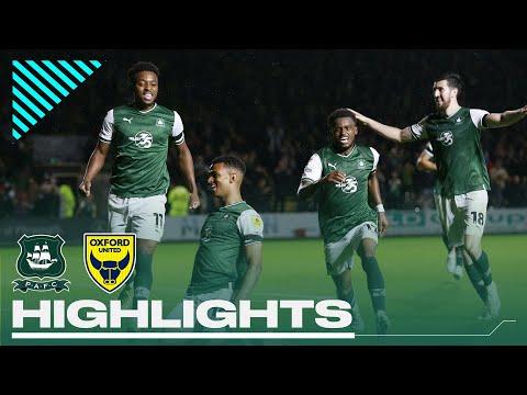 Plymouth Oxford Utd Goals And Highlights