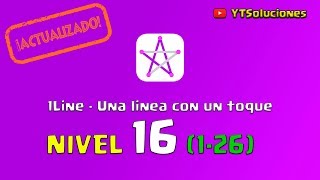 1Line - Una línea con un toque (One Line) Nivel 16 (1-26) screenshot 4