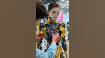 Humanoid Robot’s Self-Repair Shocks Engineers at Lab #humanoidrobot#airobotics #futureai#shortvideo