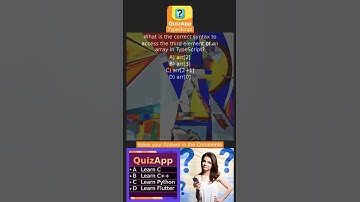 TypeScript What is the correct syntax to access the third element of an array in TypeScript