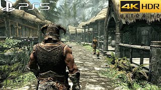 The Elder Scrolls V: Skyrim Special Edition (PS5) 4K 60FPS HDR Gameplay - (PS5 Version)