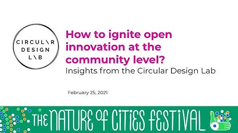 TNOC Festival: How to ignite open innovation at the community level? Insights from CDL