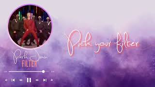 Park Jimin (BTS) - Filter karaoke (with BGV)
