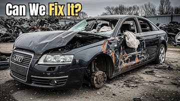 Abandoned Audi A6 Restoration | Full Repair & Luxury Car Revival