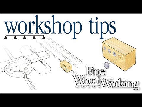 Clever stop block for crosscutting on the tablesaw with Tom McKenna