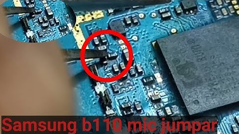 Samsung b110 mic jumpar solutions // Samaung b110 mic not work
