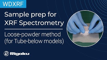 Loose Powder Sample Preparation for XRF | Tube-Below Models