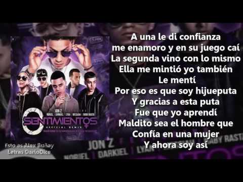 Jon Z 0 Sentimiento Letra