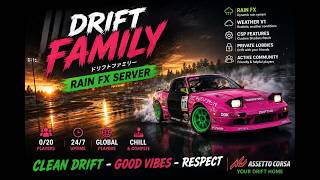 🏁 LIVE Assetto Corsa Stream | Realistic Sim Drifting! Thunder🔥 Don’t forget to LIKE 👍, SUBSCRIBE