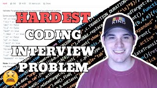 Hardest Coding Problem Explained (LeetCode)