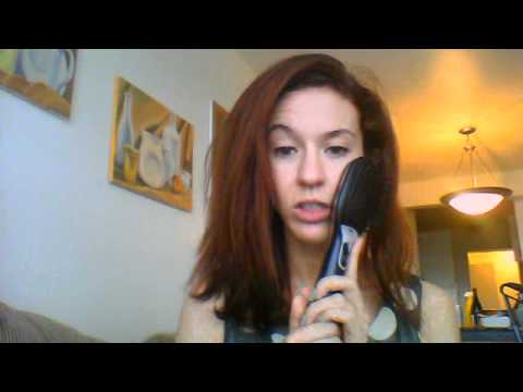 Braun Satin Hair Brush Review (from BlogHer 2011) - YouTube