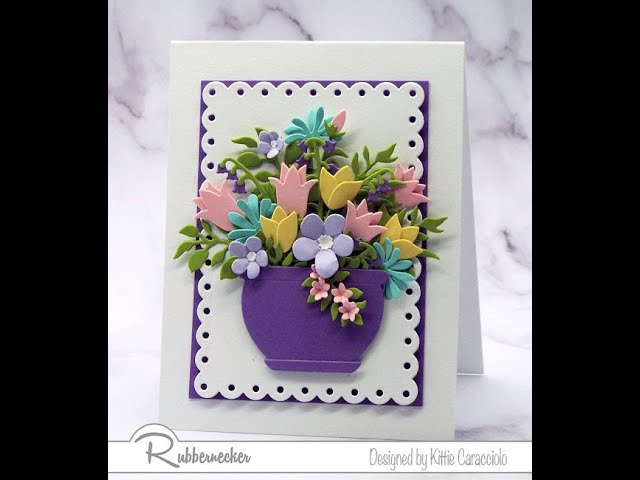 How to Make Small Paper Flowers for Cards - Kittie Kraft