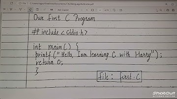 "Variables, Constants & Keywords in C | C Language for Beginners | Chapter 1"