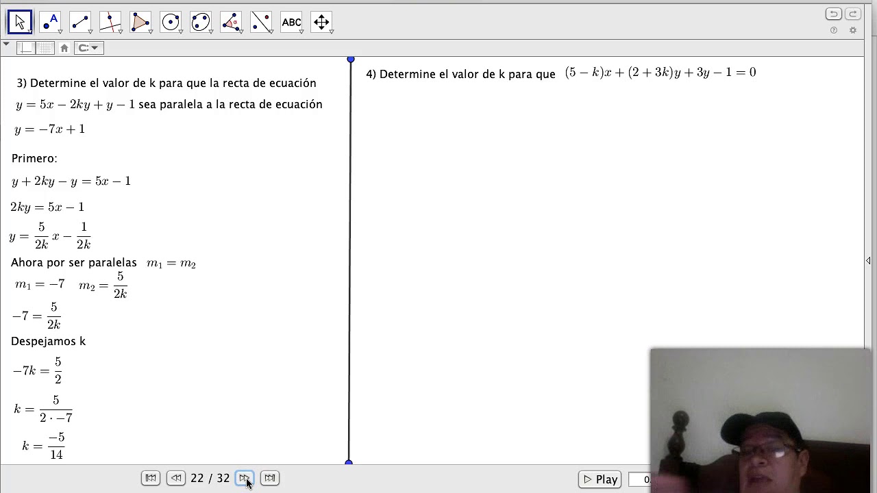 Ejercicios de rectas 1 - YouTube