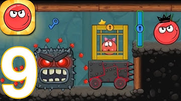 Red Ball 4 - Gameplay Walkthrough Part 9 - Levels 61-75 (iOS,Android)