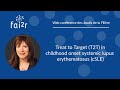 Treat to target t2t in childhood onset systemic lupus erythematosus csle