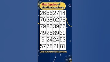 Find the duplicate numbers 324