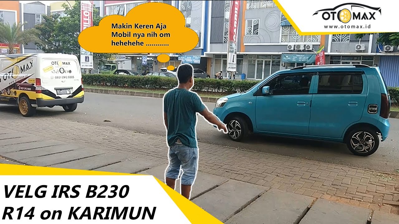  Velg  Mobil  IRS B230 Ring  14  on Suzuki Karimun  New Sinar 