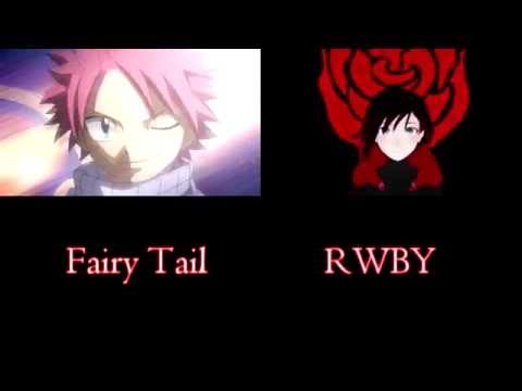 Do you have any thoughts on Fairy Tail and RWBY? If so, which one