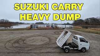 My new to me 2WD heavy duty dump Suzuki Carry DC51B - Quick walk around and on + off road drive view