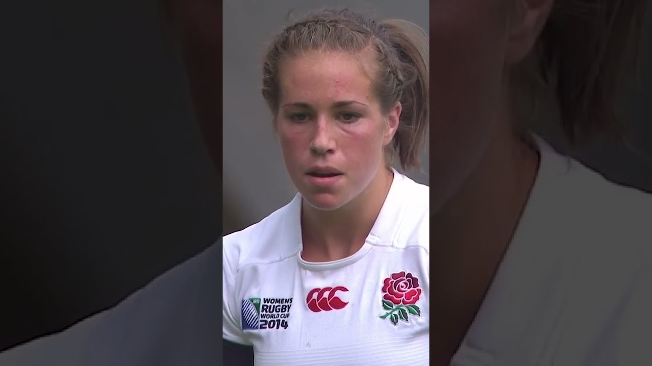 エミリー・スコット直筆サイン入り写真…イングランドの女子ラグビー選手。 女子アスリートは、なぜイングランドに渡るのか？ 玉井希絵選手