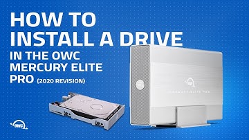 How to Install a Drive in the OWC Mercury Elite Pro (2020 Revision)