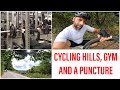 New project update surrey hills riding gym and cycling talk with a bonus puncture