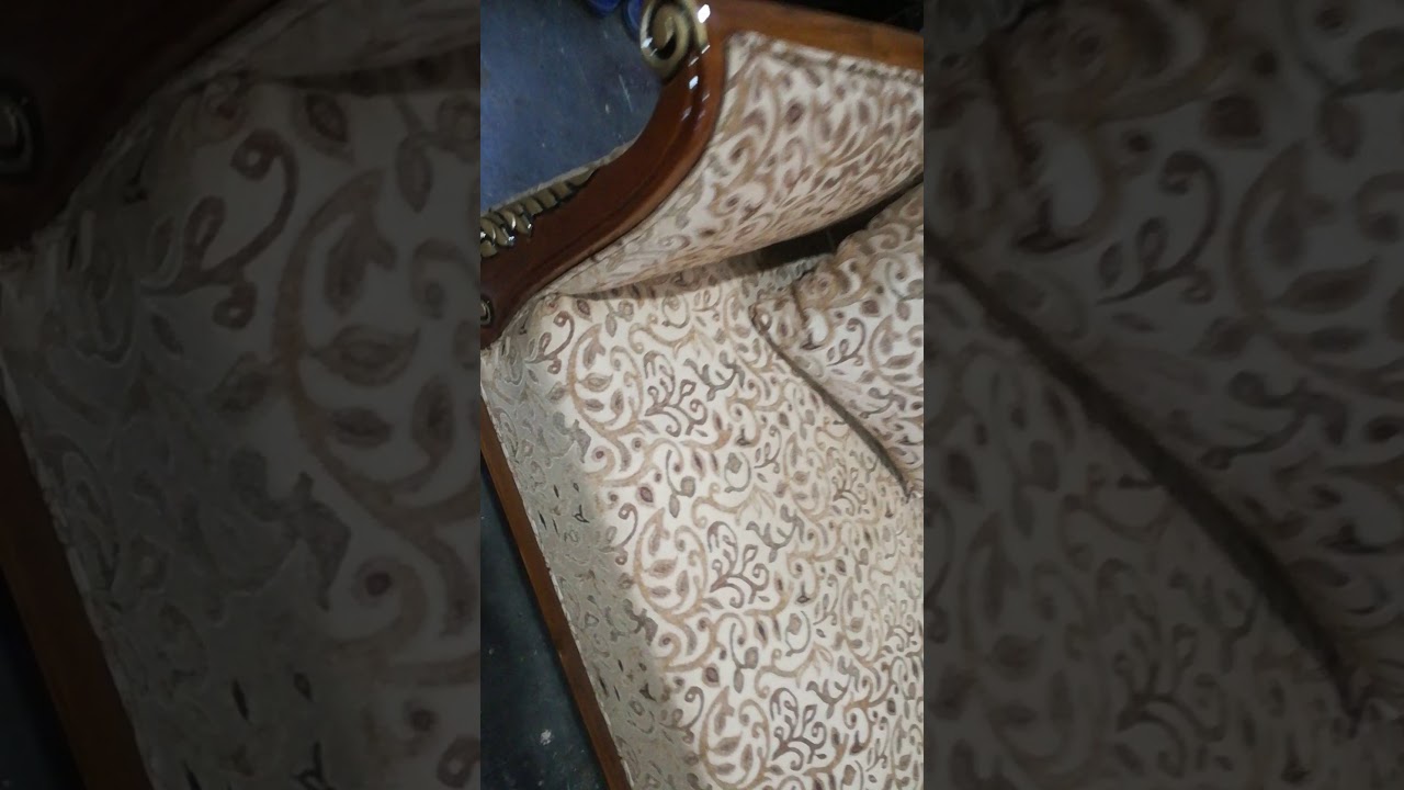 Rayam Furniture Solid Chittagong Shagun Wooden Sofa set YouTube