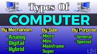 Types of computer in hindi | analog digital hybrid computer