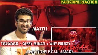 Pakistani reacts to yalgaar by carry minati x wily frenzy , watch the
video see what his reactions were while watching it & did he have say
about ...