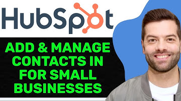 NEW! How to Add & Manage Contacts in HubSpot CRM for Small Businesses In 2025! (FULL GUIDE)