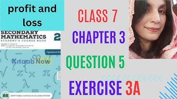 𝐄𝐱𝐞𝐫𝐜𝐢𝐬𝐞 𝟑𝐀 𝐐𝐮𝐞𝐬𝐭𝐢𝐨𝐧 𝟓||𝐜𝐥𝐚𝐬𝐬 𝟕 𝐦𝐚𝐭𝐡𝐬||𝐰𝐨𝐫𝐝 𝐩𝐫𝐨𝐛𝐥𝐫𝐦𝐬|𝐍𝐞𝐰 𝐬𝐞𝐜𝐨𝐧𝐝𝐚𝐫𝐲 𝐦𝐚𝐭𝐡𝐞𝐦𝐚𝐭𝐢𝐜𝐬 D2||profit & loss