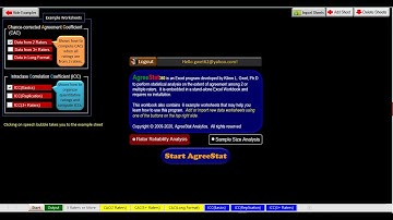 Using AgreeStat 360 to analyze your inter-rater reliability data. Compute Cohen