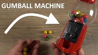 GUMBALL MACHINE - Bubblegum Candy Toy Crane