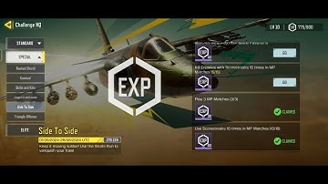 Call of Duty Mobile Use Scorestreaks 10 Times in MP Matches | week 1 New Challenges Complete 💯✅