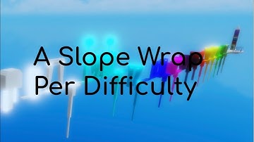 A Slope Wrap Per Difficulty (Stages 1 - 13)