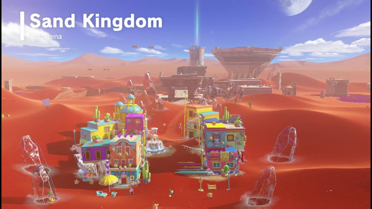 Sand Kingdom: Power Moons 61-69 – Super Mario Odyssey Walkthrough - Mario  Party Legacy