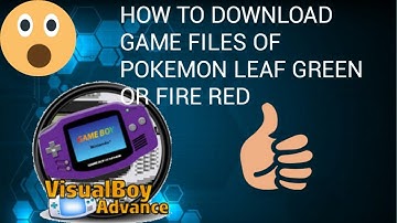How to download game files for any Pokemon game in VBA(Visual Boy Advance)
