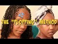 HOW TO PRESERVE YOUR CURLS OVERNIGHT? | THE "PLOPPING" METHOD TESTED ON KINKY CURLY HAIR