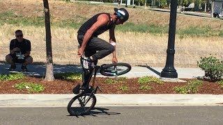 Insane flatland bmx freestyle - pete ...