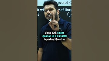 Linear equations in 2 variables Important questions | Class 10 Maths chapter 3 #class10maths #esaral