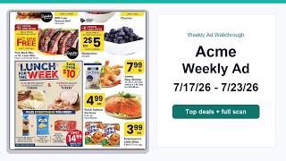 Acme Weekly Ad (7/17/26 - 7/23/26) Best Deals
