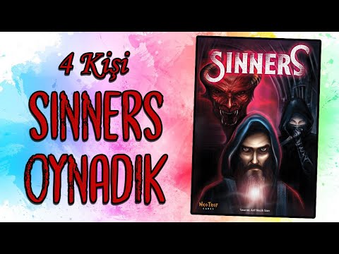 Sinners [Günahkar] - Oyun Anlatımı ve 4 kişilik Oynanış - Türkçe Kutu Oyunu Falan