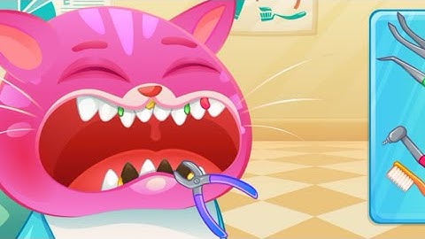 Bubbu–My Virtual Pet visits Dentist