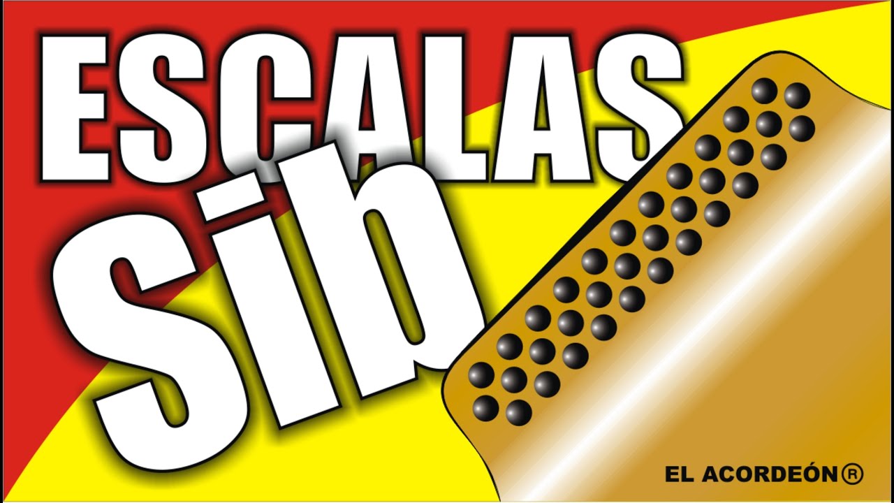 ESCALA DE SIB / ACORDEON FA